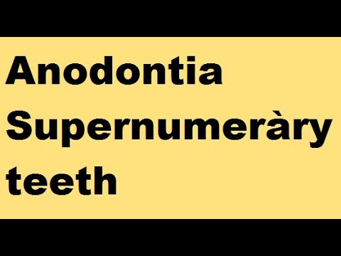 Video: Cum sunt numerotați dinții supranumerari?