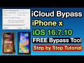 FREE iCloud Bypass iOS 16.7.10 iPhone Unavailable Fix By Broqur Ramdisk Pro Windows Tool