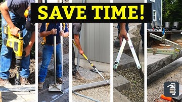 Top 5 Time Saving Tools Every Hardscaper Needs to Work Faster and Smarter!