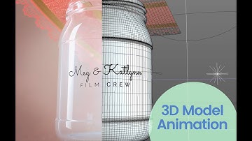 3D Model Animated Title Sequence