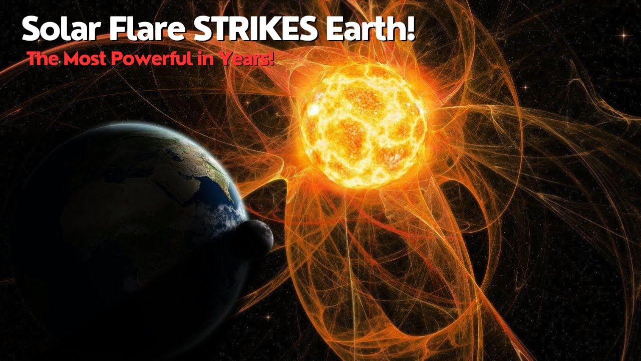 The Biggest Solar Flare in 7 Years: How It Affects Us! - YouTube