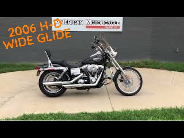 モデルカー　HARLEY-DAVIDSON DYNA WIDE GLIDE 332566 2006 HARLEY-DAVIDSON DYNA WIDE GLIDE - FXDWGI - YouTube