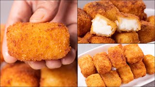 FRIED MILK RECIPE | EGGLESS & WITHOUT OVEN | SPANISH DESSERT | LECHE FRITA RECIPE | N'Oven