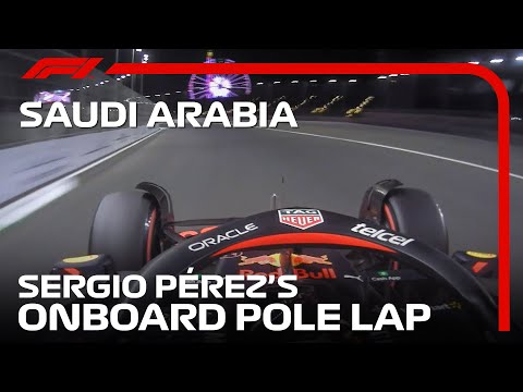 Sergio Pérez's Pole Lap | 2022 Saudi Arabian Grand Prix | Pirelli