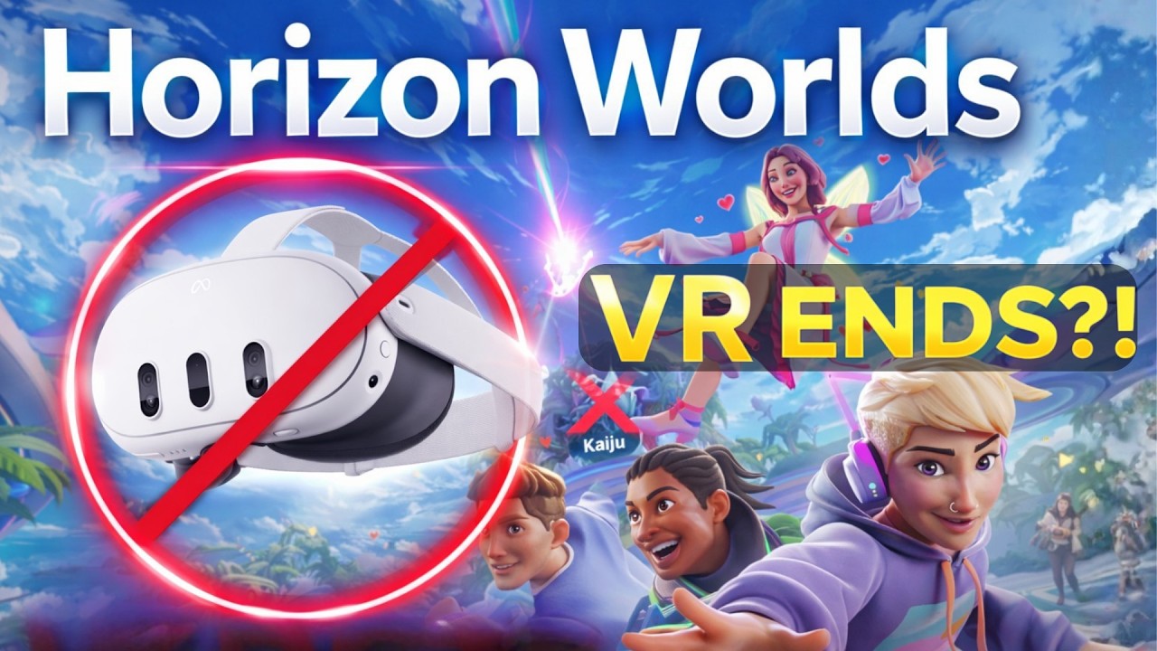 Horizon Worlds VR Support Ends in 2026 – What You Need to Know