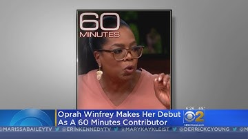 Oprah Debuts As 60 Minutes Contributor