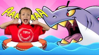 Go Away Big Shark Safety Cartoon Police Cartoon Nursery Rhymes Kids Cartoon Dominoki