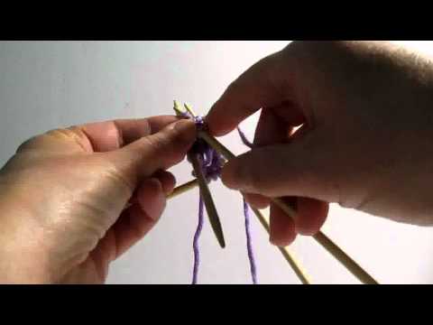 Really Clear: Working with Double-Pointed Needles (cc)