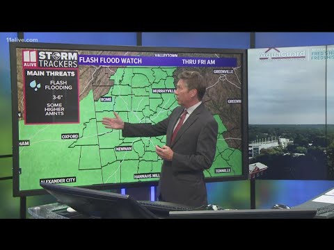 Tracking Hurricane Sally | Flash Food Watch for parts of Georgia