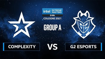 CS:GO - Complexity vs. G2 Esports [Vertigo] Map 1 - IEM Cologne 2021 - Group A