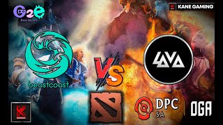 (BEASTCOAST vs LAVA) DPC SA 2021/22 Tour 1 by 4D Esports. BO3 (DOTA LIVE°)