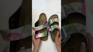 My Art On #Birkenstock Sandals - Fun & Fashionable 😉🩴 #mixedmediaartist