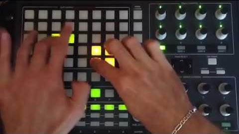 Ableton Live. Akai apc 40. Progressive house.