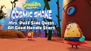 All Good Noodle Stars Locations – Mrs. Puff Side Quest | SpongeBob Cosmic Shake