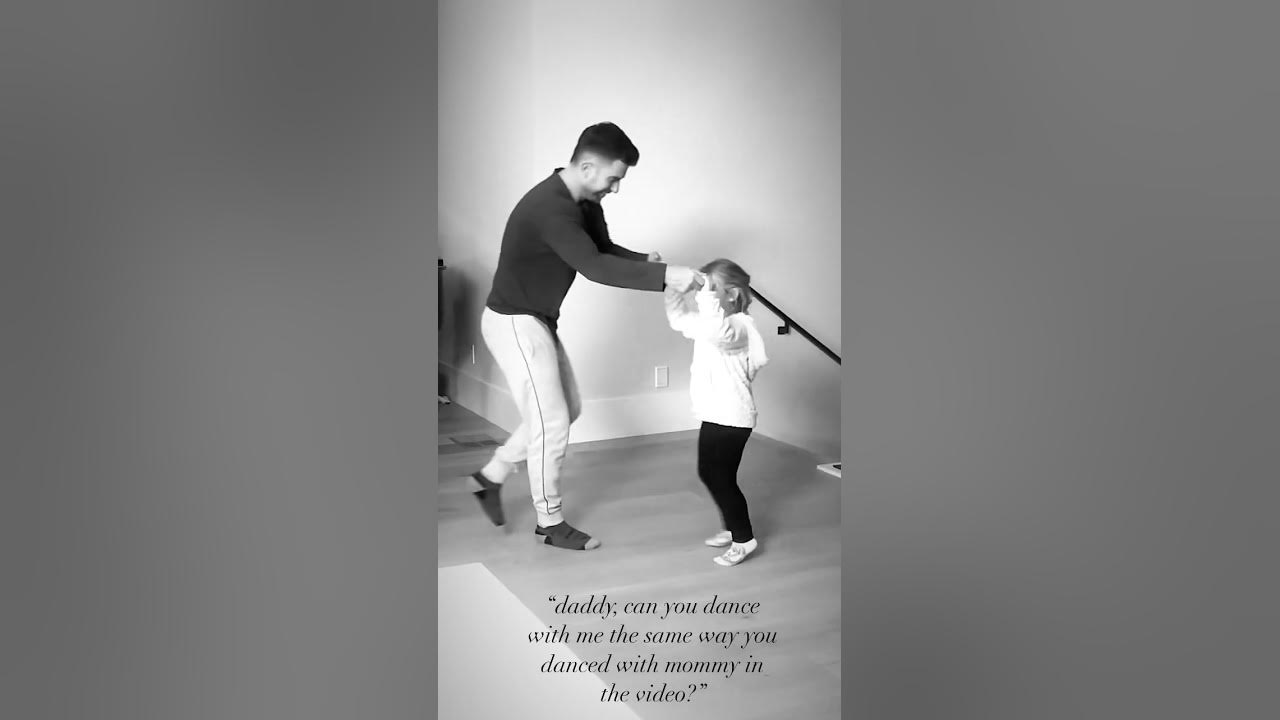 Father & daughter dancing to Josh Groban song “when you say you love me” #family #daughter