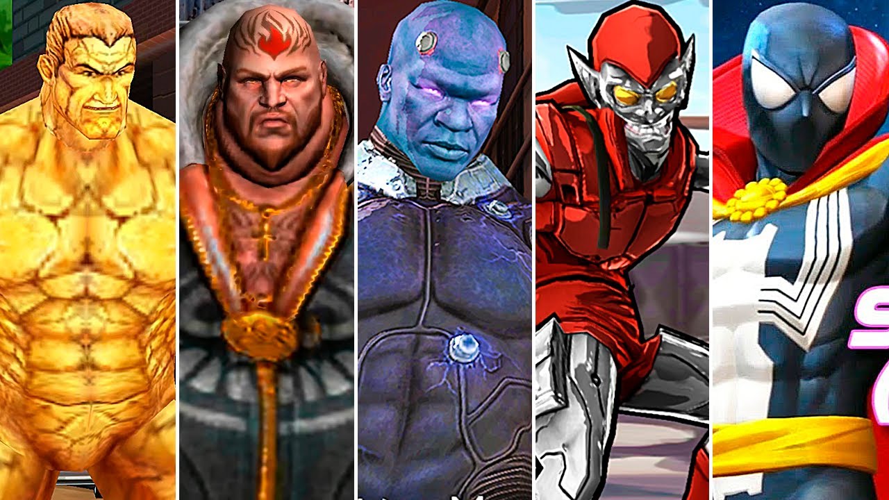 Эволюция первого босса | Мобильные игры о Человеке-пауке | 2009–2022 | 4K