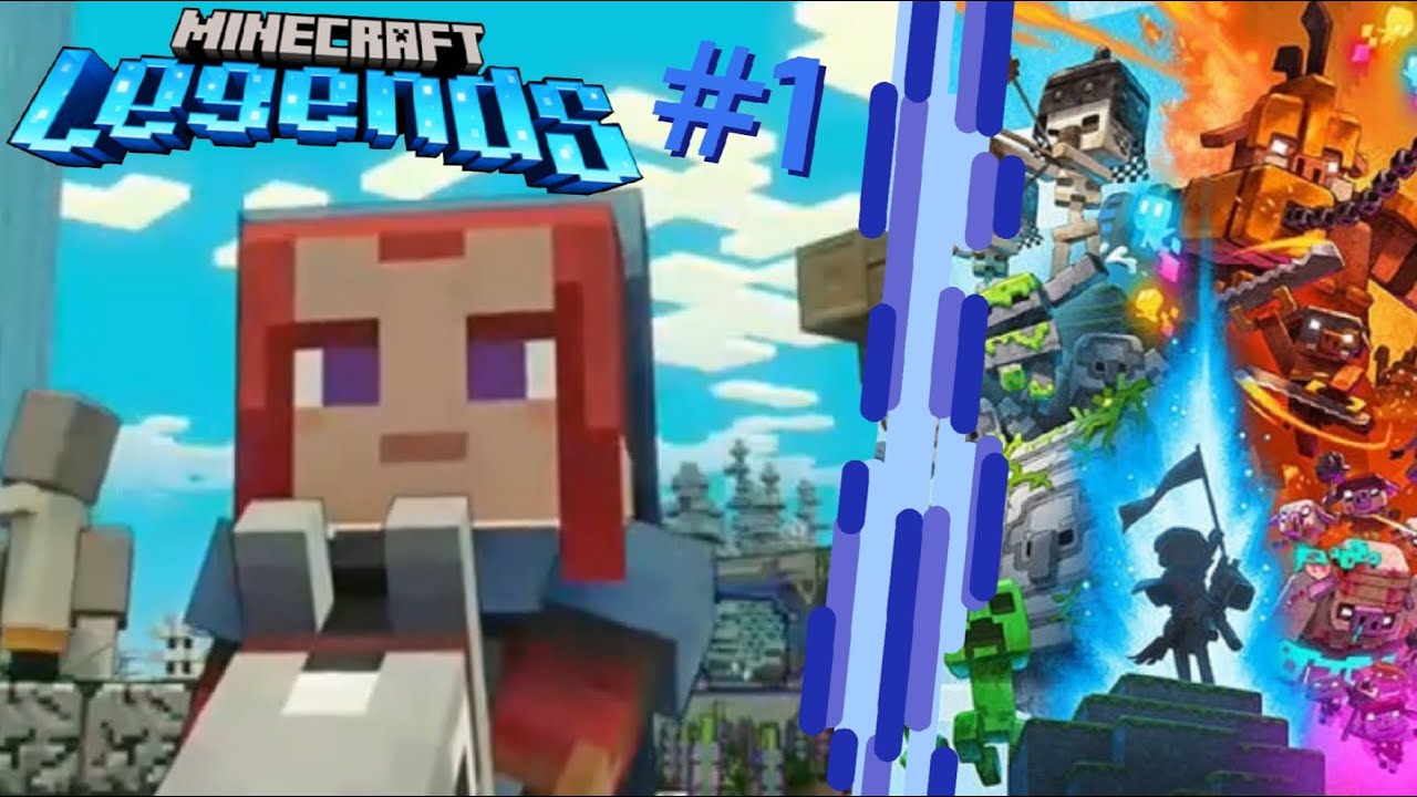 Minecraft Legends ¡La invasión ha comenzado! #1 - YouTube
