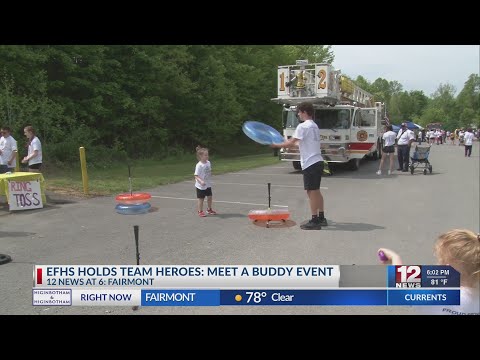 East Fairmont High School holds Team Heroes; Meet a Buddy event