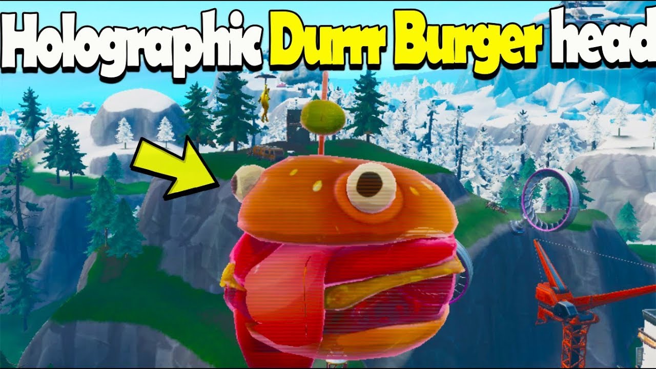 Dance inside a holographic Durrr Burger head - Season 9 Overtime Challenges 2019