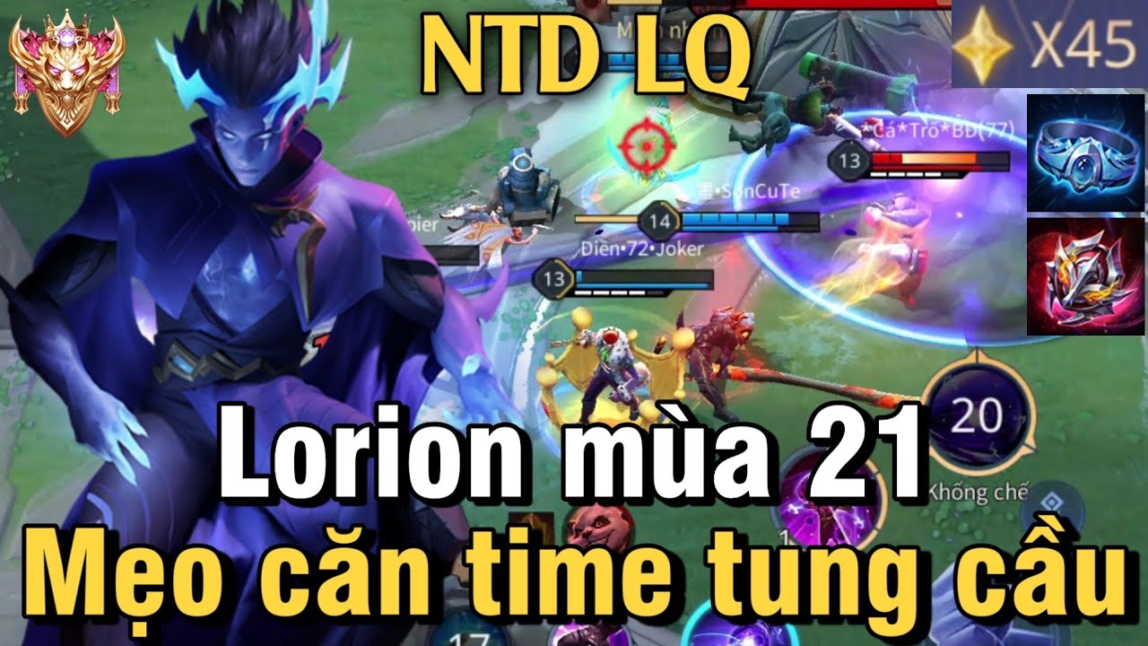 Lorion mùa 21 liên quân mobile | Cách chơi, trang bị, phù hiệu, bảng ngọc cho Lorion mùa 21 đi mid