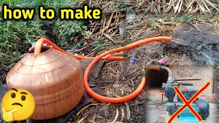 how to make water motor and home 🤔