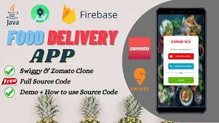 FOOD DELIVERY APP || SWIGGY & ZOMATO CLONE || Android Studio || Firebase || Java screenshot 2