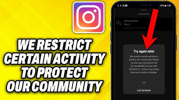 How To Fix  We Restrict Certain Activity to Protect Our Community on Instagram (2025)