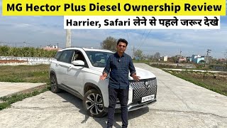MG Hector Plus Diesel Ownership Review 2024 | Hector Ownership Experience