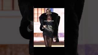 anok yai black dress at Milan fashion week 🖤#trending #fashion #model #ripgigi #shorts anok yai black dress at Milan fashion week 🖤#trending #fashion #model #ripgigi #shorts