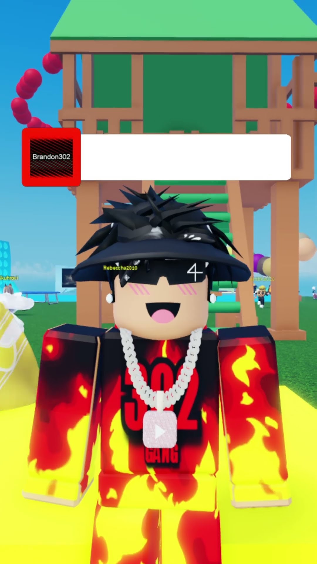 Brandon302 Keep Up! ?? #shorts #roblox