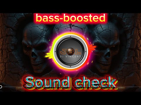 🎧 Sound Check Bassline 🔊🎵– DJ Vincent