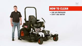 How to Clean Bobcat Zero-Turn Mowers | Turf Talks