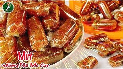 ✅MỨT MÃNG CẦU ME CAY _ Làm Mứt Mãng Cầu Me Cay Vừa Lạ Vừa Ngon l TMThảo
