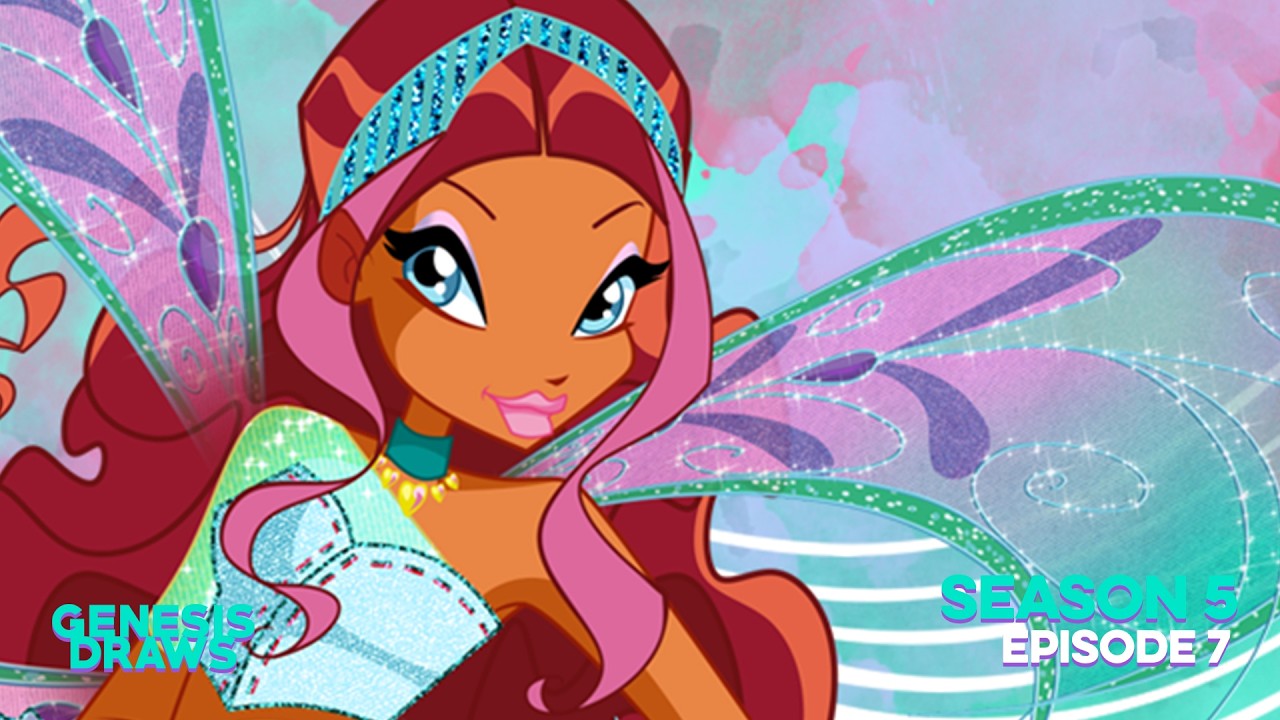 Aisha Speed 🎨 SPEED-DRAW | SEASON 5 - EPISODE 7 - @winxclub 22ND ANNIVERSARY ...