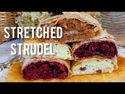How to make Stretched Strudel, Nyújtott rétes #strudel #recipe #easyrecipe #apple #delicious