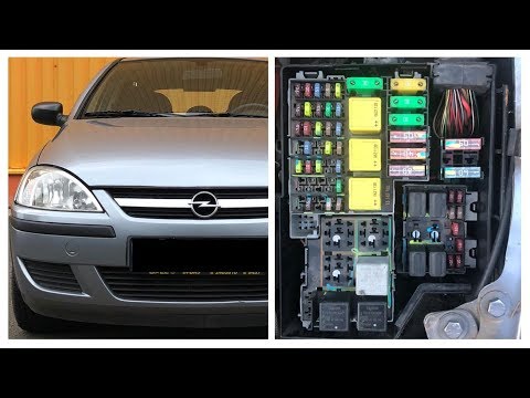 TUTORIAL: Opel / Vauxhall Corsa C (2000 - 2006) fuses and relay box location