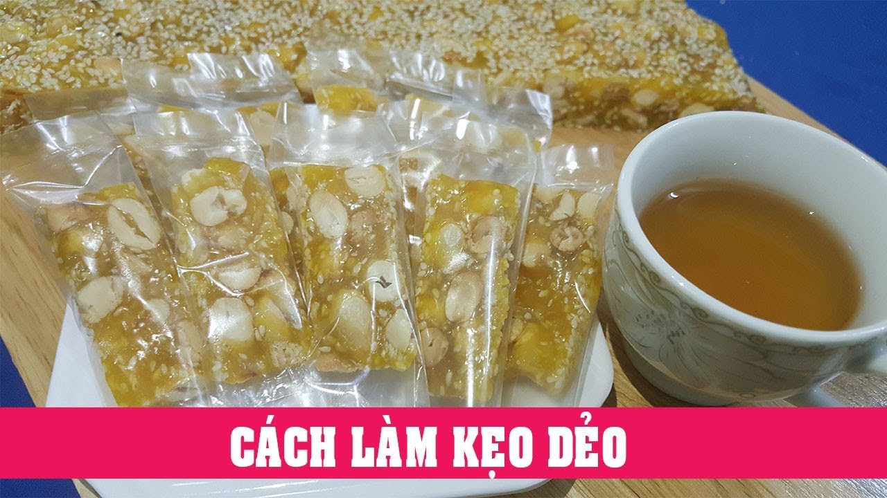Cách làm KẸO DẺO ăn một lần muốn ăn nữa - HỒNG THANH FOOD