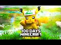 I Spent 100 Days in Pokémon Minecraft World VS. my Rival! (Duos Cobblemon)