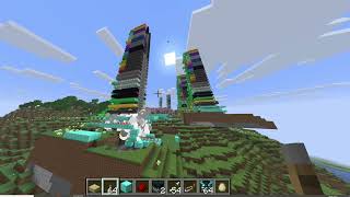 An Army of Fully Automatic 7km range Millitary Railguns in Minecraft