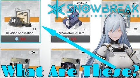 What are Revision Applications and should you buy them! Snowbreak: Containment Zone