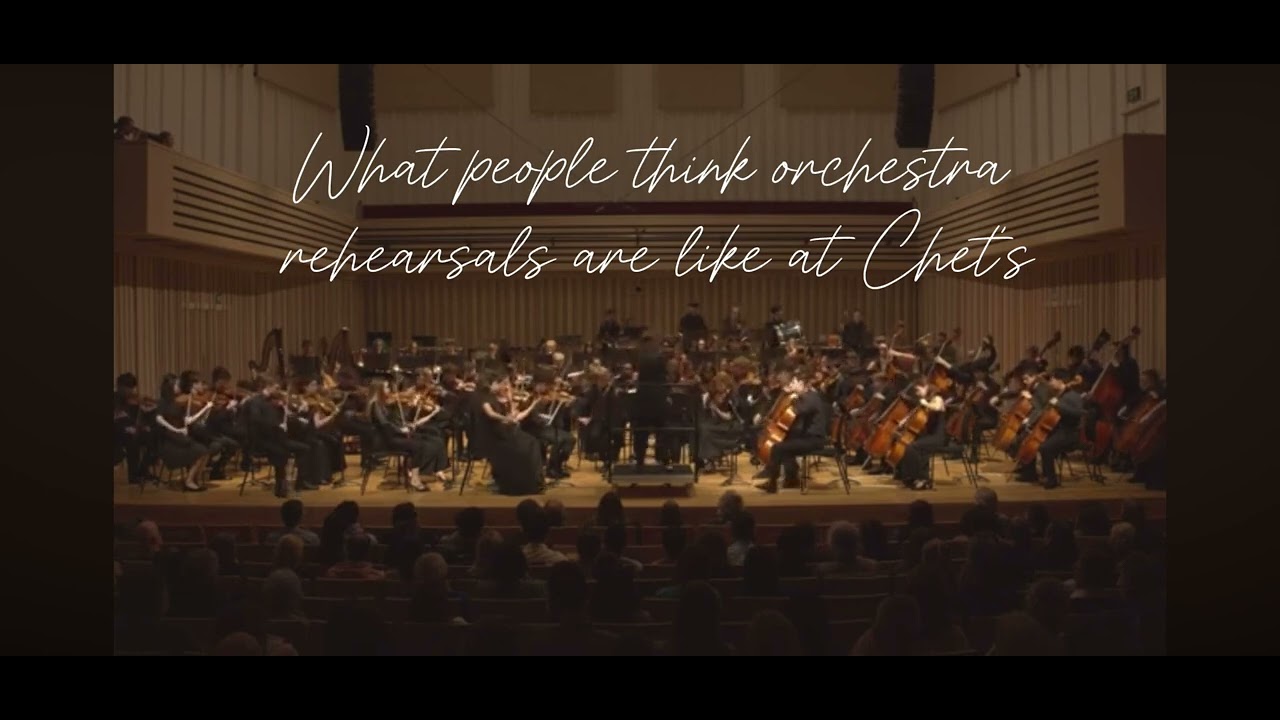 Expectations Vs Reality: Chethams school of music orchestra rehearsals
