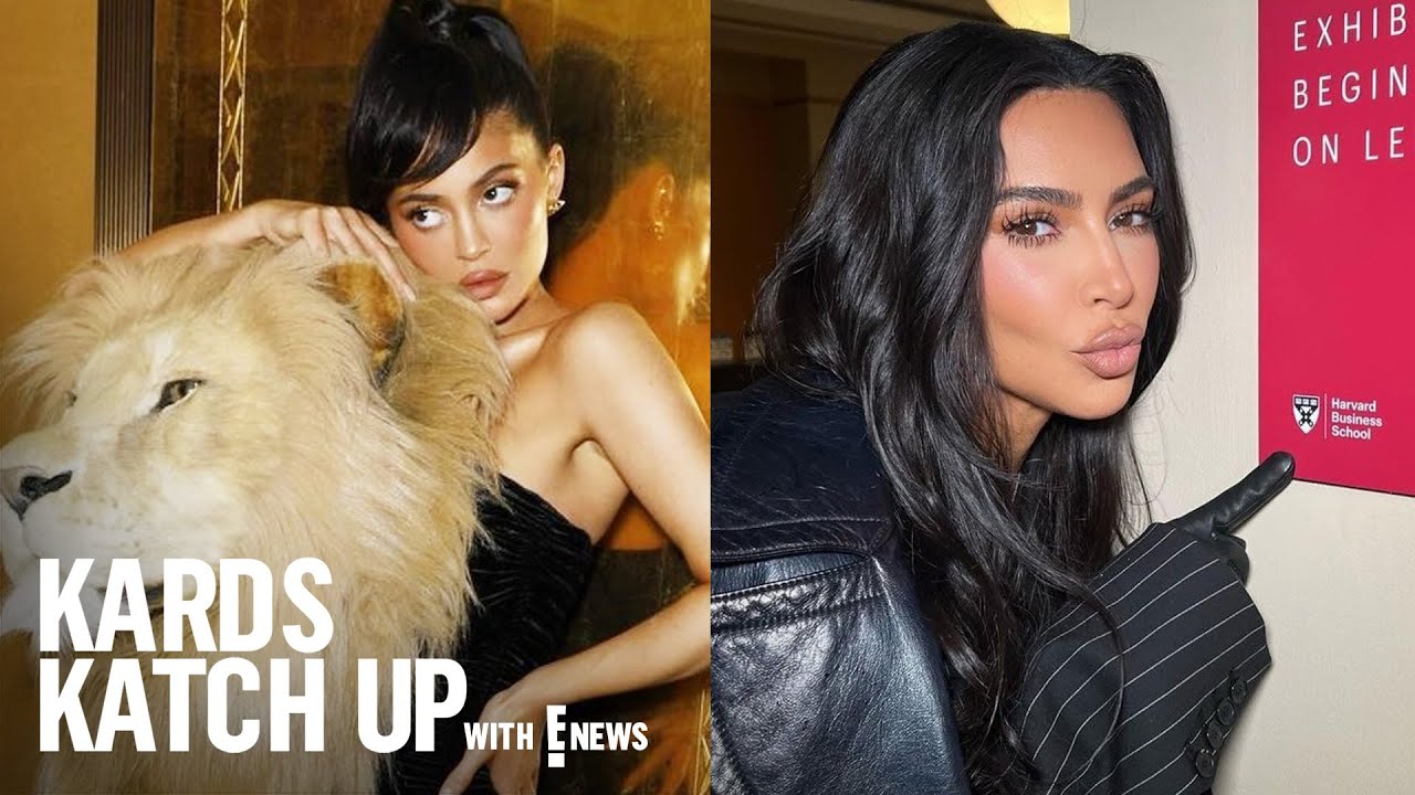 Kylie Jenner's Lion Head DRAMA & Kim Talks SKIMS at Harvard | The Kardashians Recap With E! News