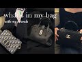 what's in my bag #2 친구들과 함께하는 왓츠인마이백👛ㅣ디올.분크.샤넬ㅣ지극히 개인적인 추천