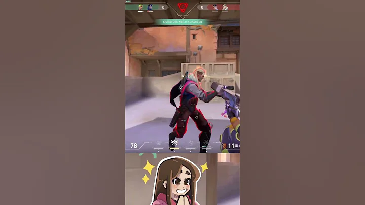 INSANE ACE in Valorant! | VTuber Pop Off Moment 🔥 #vtuber #twitch #valorant #ace #ItsRosechi