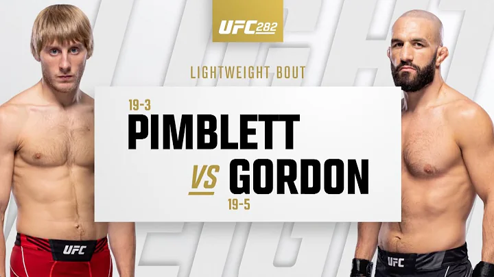 UFC 282: Paddy Pimblett vs Jared Gordon Highlights