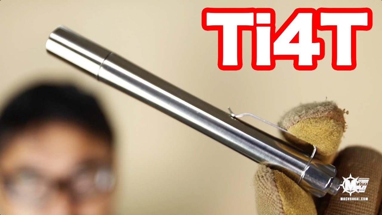 スルーナイト Ti4t 単4を2本で300ルーメンの強力なペンライト マック堺のレビュー動画 Youtube
