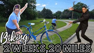 I Biked 20 Miles in 2 Weeks as a Complete Beginner and LOST 4+ POUNDS! 