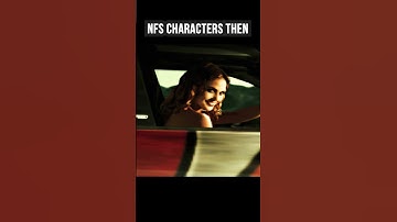 Need for Speed Characters | Now Vs Then