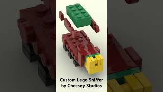 Lego Minecraft 1.20 Custom Sniffer - Animation