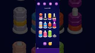 Nut Sort Level 466 Walkthrough | Nuts — Color Sort 466 solution